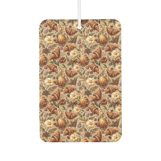 Craving Croissants  Air Freshener (Front)