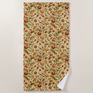 Craving Croissants  Beach Towel