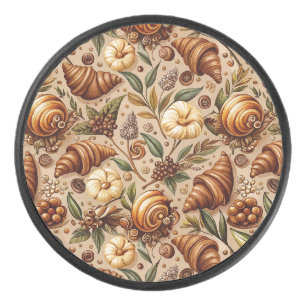 Craving Croissants Hockey Puck
