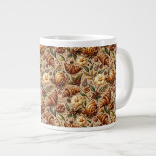 Craving Croissants  Large Coffee Mug
