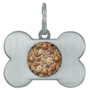 Craving Croissants Pet ID Tag