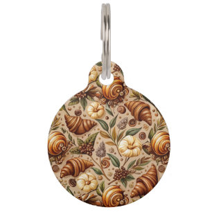 Craving Croissants Pet Tag