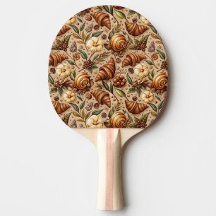 Craving Croissants Ping Pong Paddle