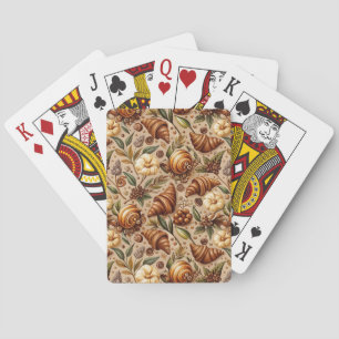 Craving Croissants Playing Cards