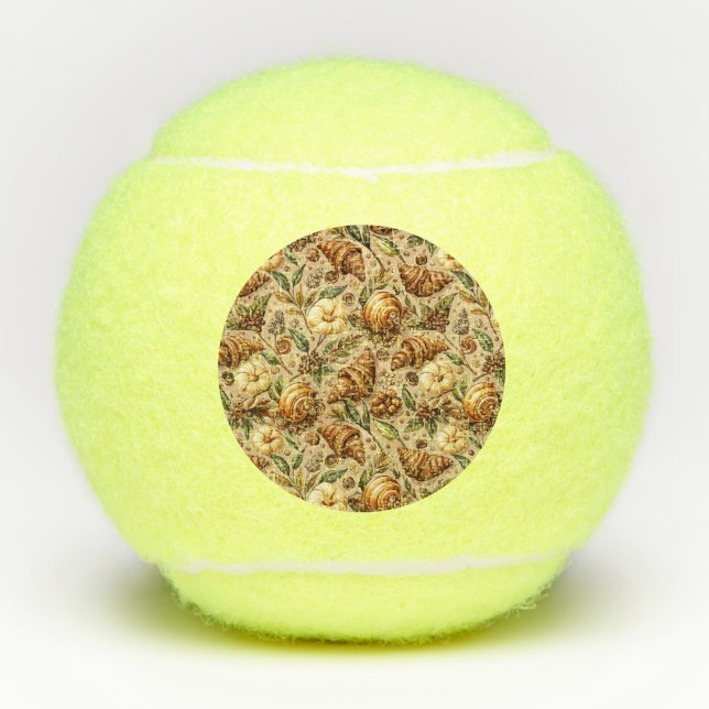 Craving Croissants  Tennis Balls (Front)