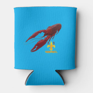 Crawfish Art Can Cooler