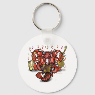 Crawfish Band Keychain