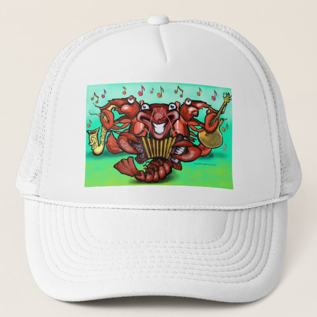 Crawfish Band Trucker Hat (Front)