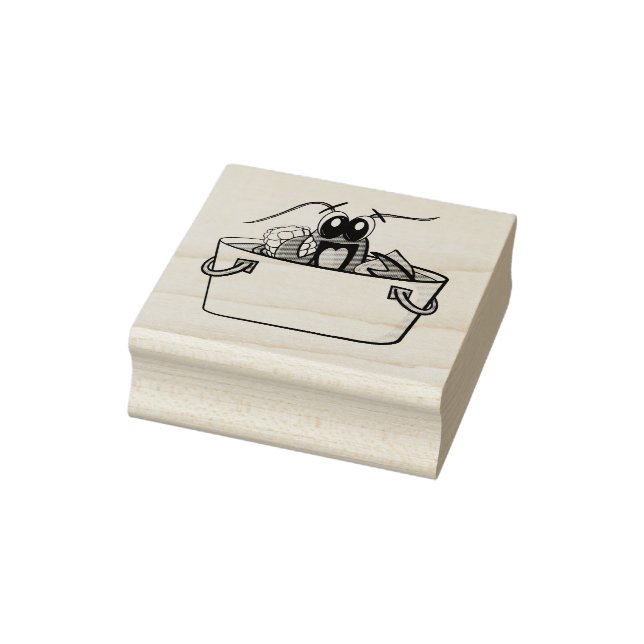 Crawfish Boil Annual Family Party Picnic Rubber Stamp (Stamp)