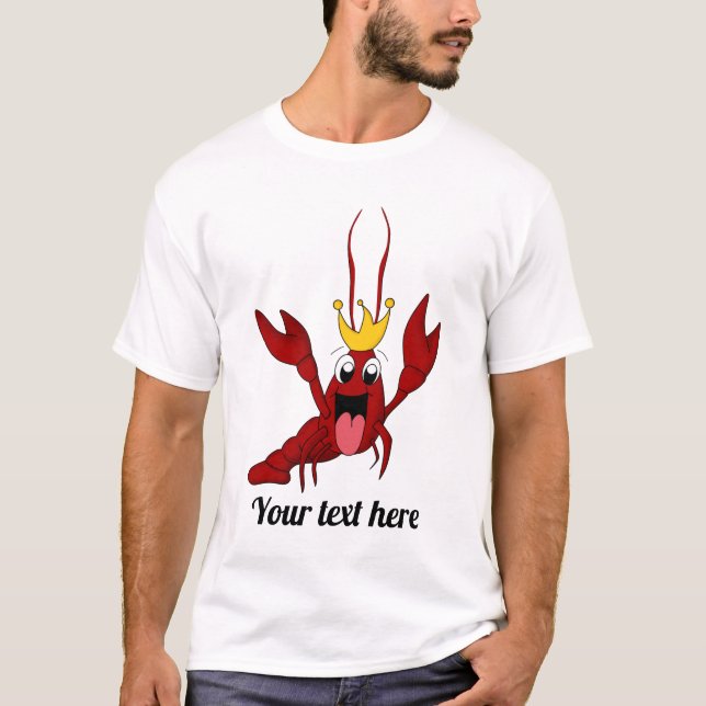 Crawfish Boil Annual Family Reunion Party T-Shirt (Front)