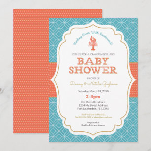Crawfish Boil Baby Shower Invitation