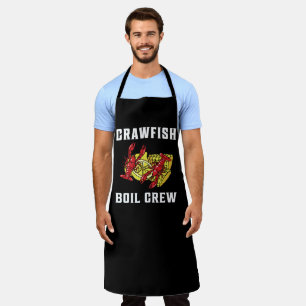 Crawfish Boil Crew T-Shirt Apron