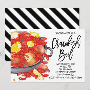 Crawfish Boil Invitation