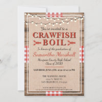 Crawfish Boil Lobster High School Graduation Party