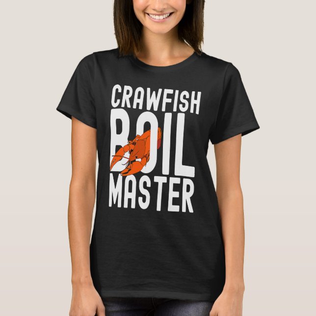Crawfish Boil Master Mens Crawfish Crew  1 T-Shirt (Front)