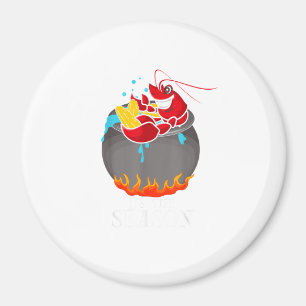 Crawfish Boil Tis The Season Crawdaddy Crayfish Fu Magnet