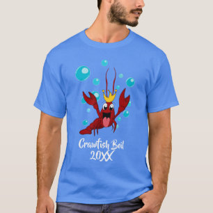 Crawfish Boil with the Crawfish King T-Shirt