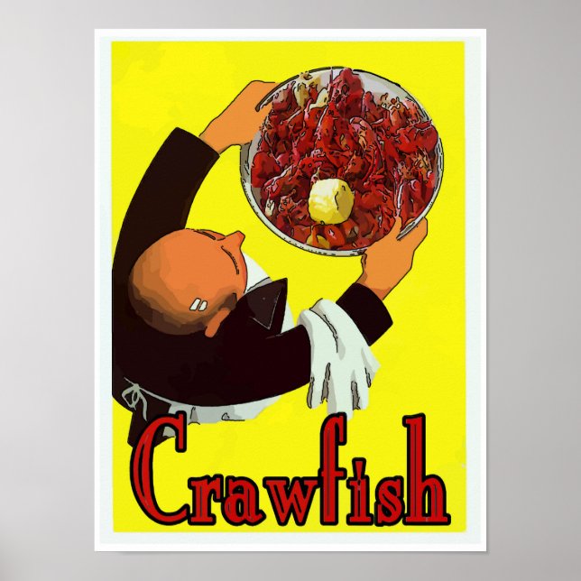 Crawfish: Boiled Platter Poster (Front)