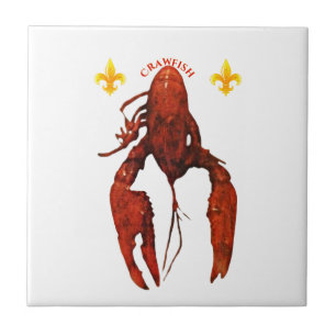 Crawfish Ceramic Tile