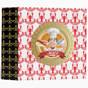 Crawfish Chef Recipe Binder - SRF