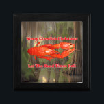 Crawfish Christmas  Gift Box<br><div class="desc">Crawfish Christmas Design from down on the bayou.</div>