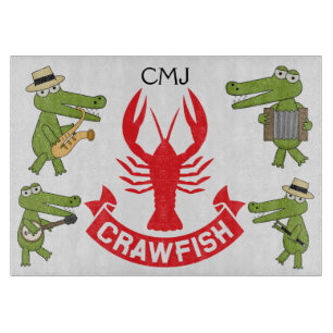 Crawfish Cutting Board