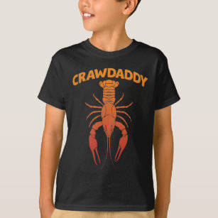 Crawfish Father Sea Food Lobster Lover Dad T-Shirt