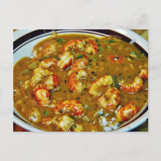 Crawfish Gumbo Postcard (Front)