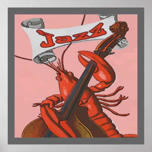 Crawfish Jazz Poster (Front)