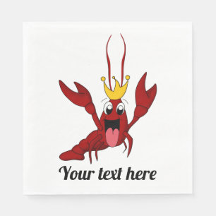 Crawfish King Napkin