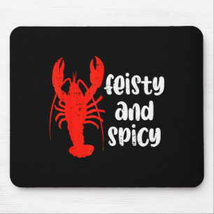 Crawfish Lobster Feisty And Scy Crayfish Men Women Mouse Pad