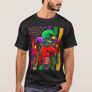 Crawfish Mardi Gras Carnival Celebration T-Shirt