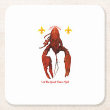 Crawfish Paper Coaster