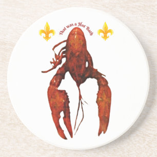 Crawfish Sandstone Coaster