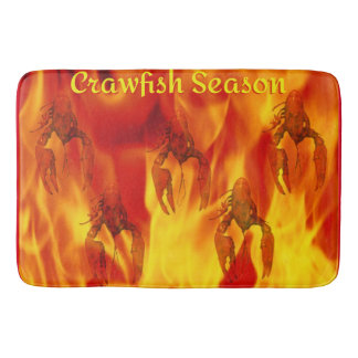 Crawfish Season Bath Mat