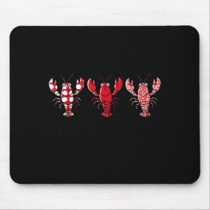 Crawfish Season Crayfish Patterns Cajun Boil Men W Mouse Pad