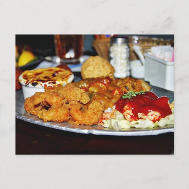 Crawfish Seven Ways Postcard (Front)