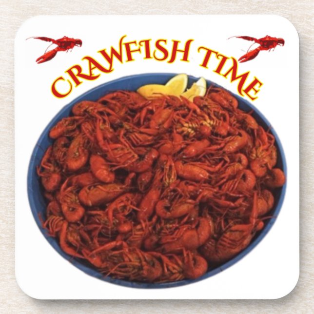Crawfish Time Coaster (Front)