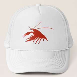 crawfish's　silhouette (Red) Trucker Hat
