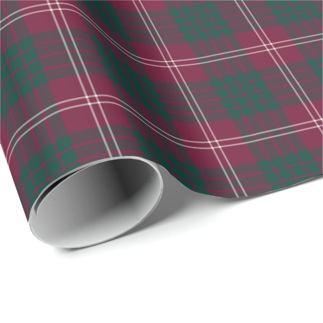 Crawford Clan Tartan Wrapping Paper (Roll Corner)