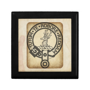 Crawford Crest Badge Antique Gift Box