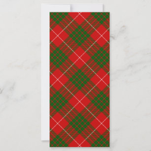 Crawford tartan red green plaid