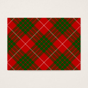 Crawford tartan red green plaid