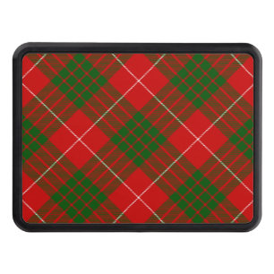 Crawford tartan red green plaid trailer hitch cover