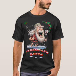 Crawl walk ice fishing cute winter design for chil T-Shirt
