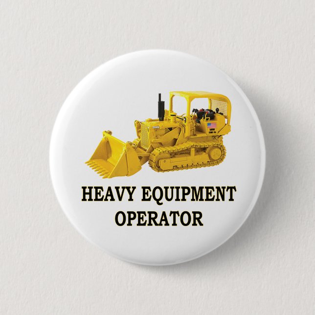 CRAWLER LOADER 2 INCH ROUND BUTTON (Front)