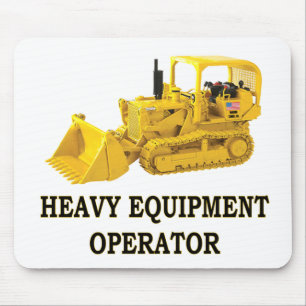 CRAWLER LOADER MOUSE PAD
