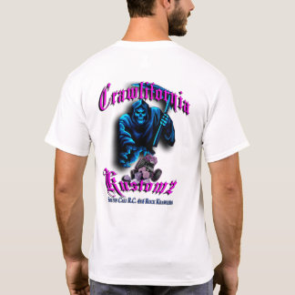 Crawlifornia Kustomz Pink & Blue T-Shirt
