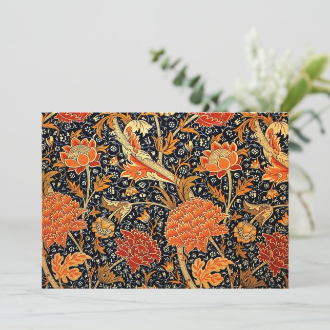 Cray, a William Morris design,  Card (Standing Front)