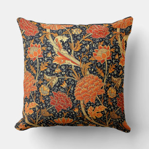 Cray, a William Morris pattern, Throw Pillow